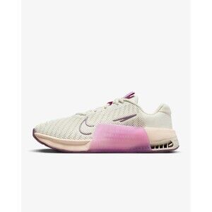 11W / 9.5M - [NEW] Women's Nike Metcon 9 Workout Shoes 'Sail/Fuchsia' DZ2537-100